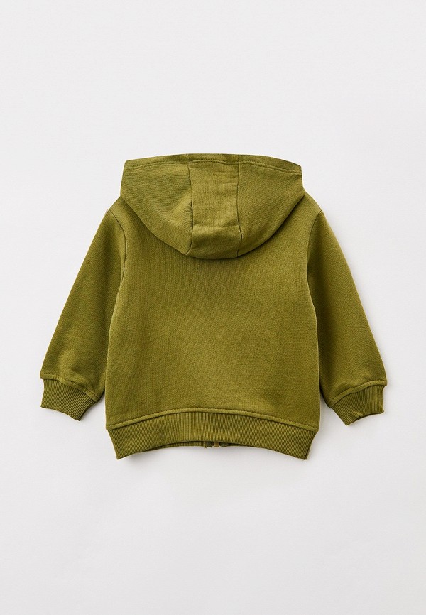 Толстовка United Colors of Benetton хаки, размер 90, фото 2