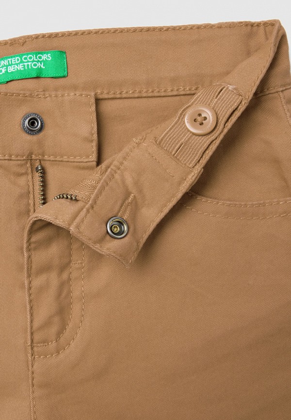 Брюки United Colors of Benetton бежевый, размер 82, фото 3