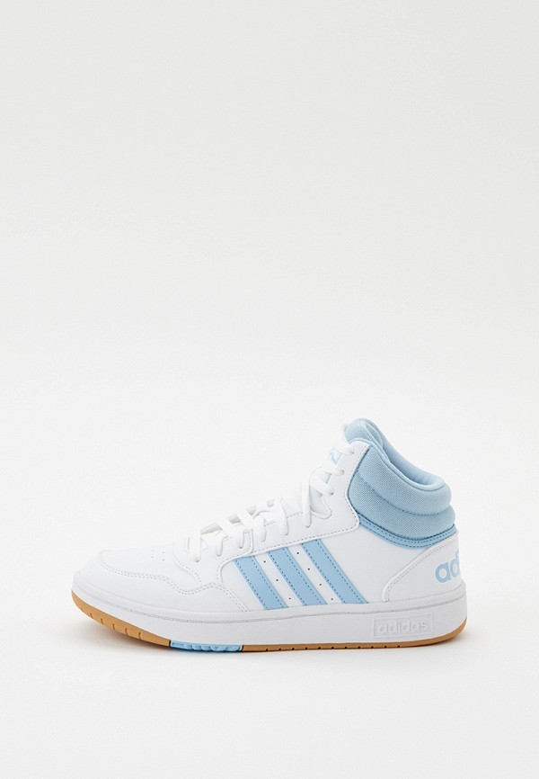 

Кеды adidas, Белый, HOOPS 3.0 MID W