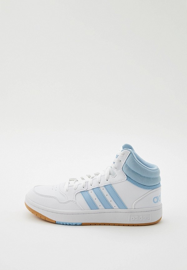 

Кеды adidas, Белый, HOOPS 3.0 MID W