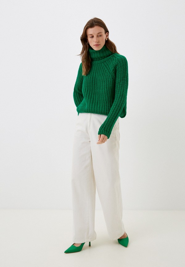 Свитер Nale зеленый, размер 44, фото 2