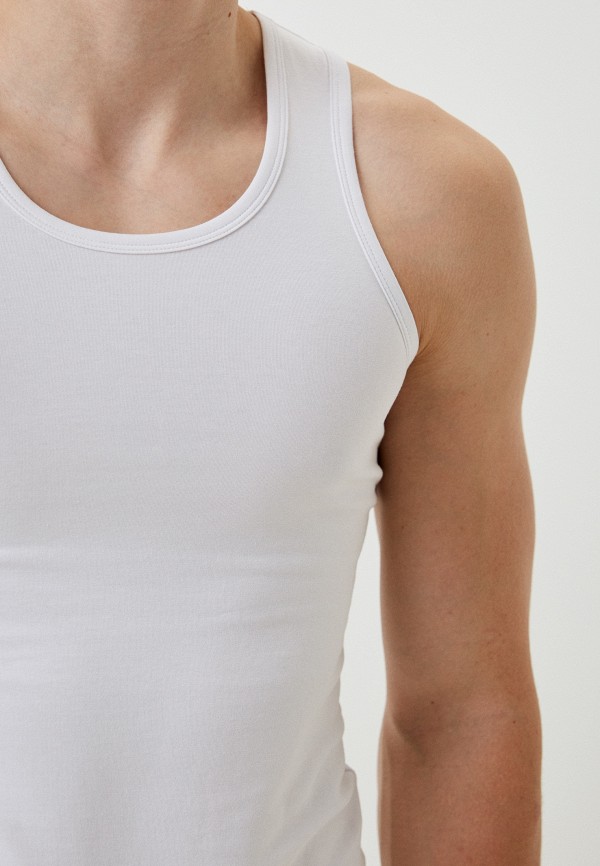 Майка United Colors of Benetton белый, размер 50, фото 3