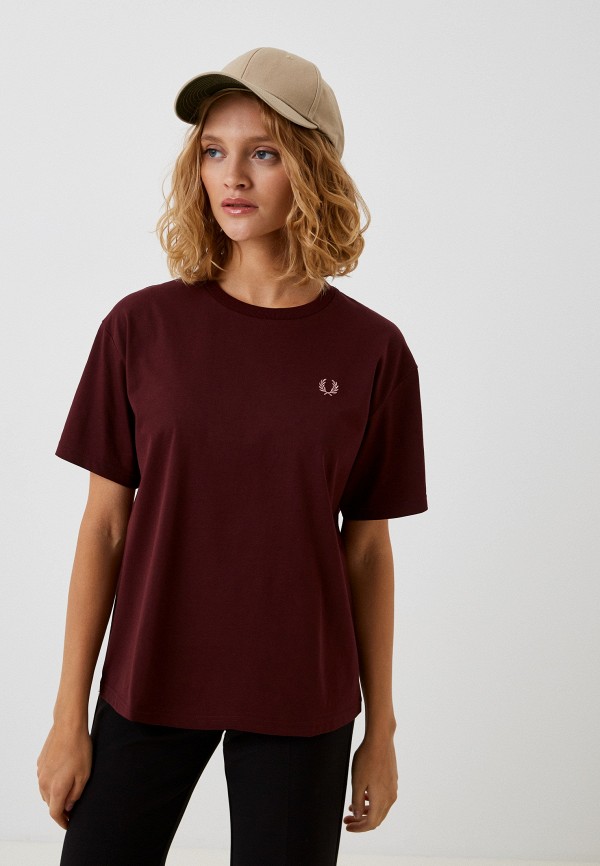 

Футболка Fred Perry, Бордовый