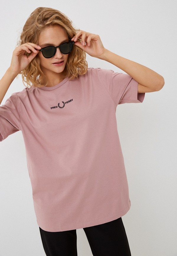 

Футболка Fred Perry, Розовый