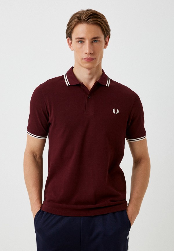 

Поло Fred Perry, Бордовый