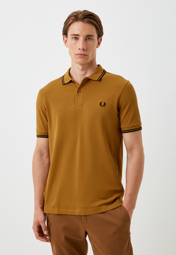 

Поло Fred Perry, Коричневый
