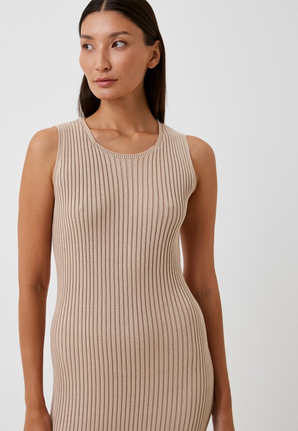 Платье Francesca Peretti бежевый, размер 42, фото 2