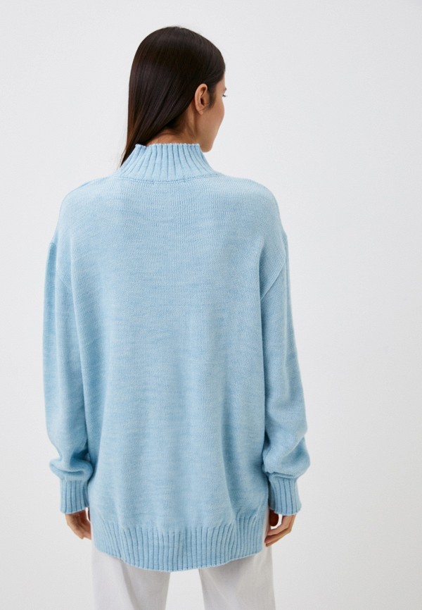 Свитер Moona Store голубой, размер 42, фото 3