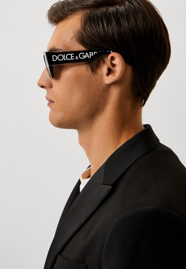 Очки солнцезащитные Dolce&Gabbana черный, размер 52, фото 6