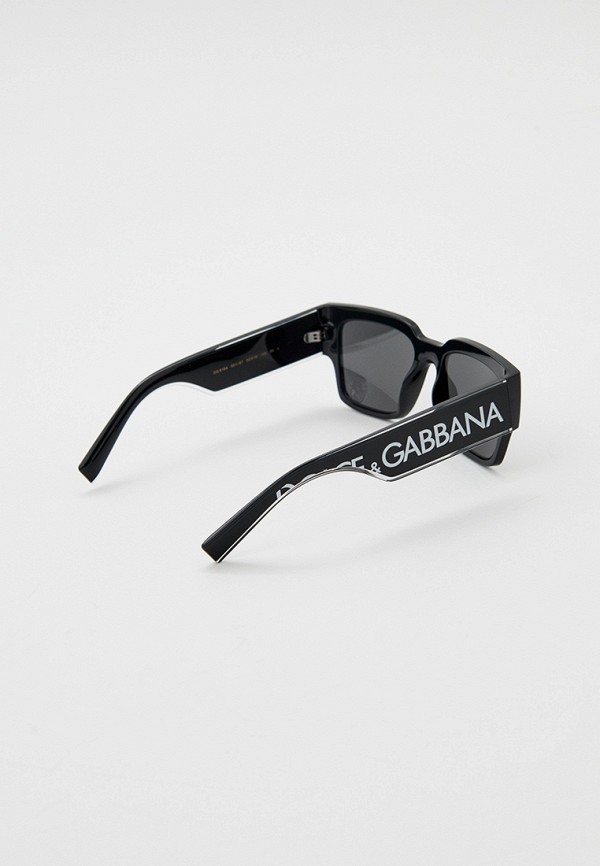 Очки солнцезащитные Dolce&Gabbana черный, размер 52, фото 2