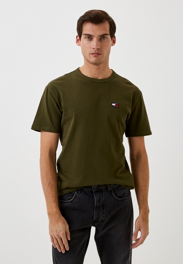 

Футболка Tommy Jeans, Хаки