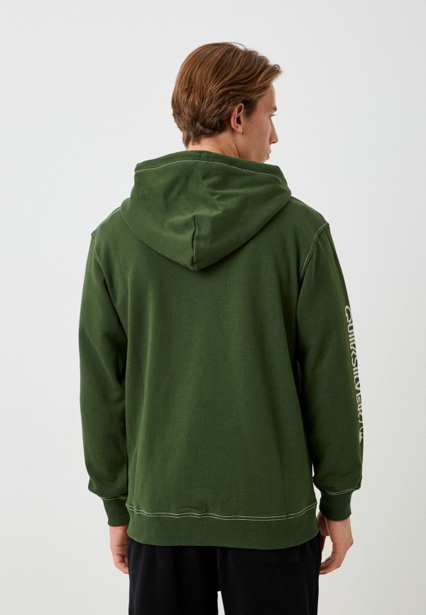 Толстовка Quiksilver зеленый, размер 48, фото 3