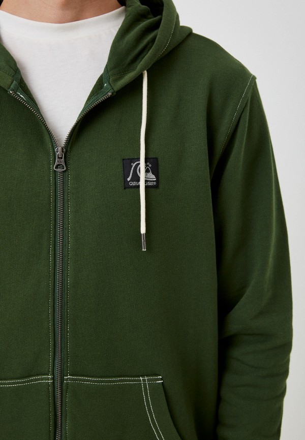Толстовка Quiksilver зеленый, размер 48, фото 5