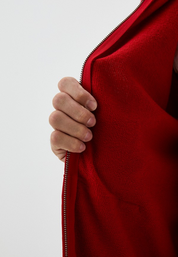 Толстовка United Colors of Benetton красный, размер 46, фото 4