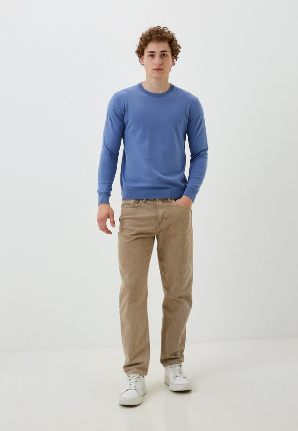 Джемпер United Colors of Benetton голубой, размер 44, фото 2