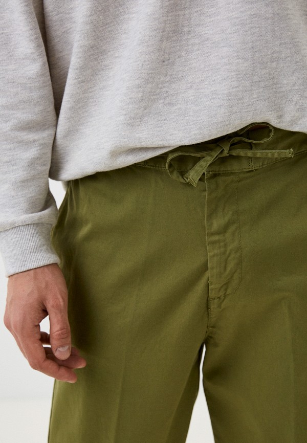 Брюки United Colors of Benetton зеленый, размер 44, фото 4