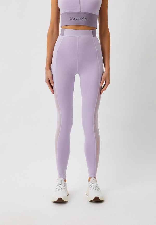

Тайтсы Calvin Klein Performance, Фиолетовый, ICON WO - Legging (7/8)