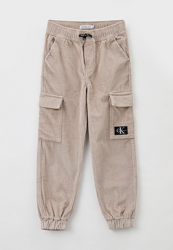 

Брюки Calvin Klein Jeans, Бежевый, Grey