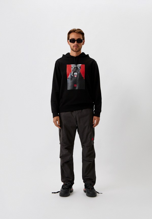 Худи Hugo черный, размер 44, фото 2