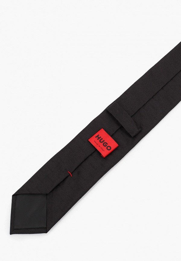 Галстук Hugo черный, размер 00, фото 2