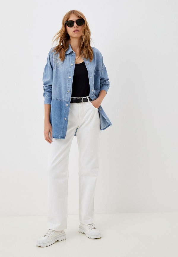 фото Рубашка джинсовая twist