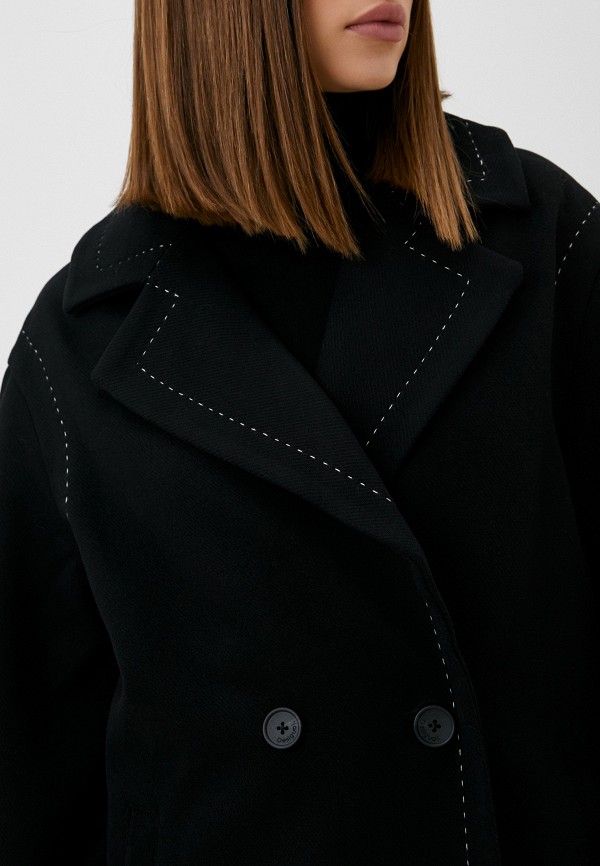 Пальто Desigual черный, размер 44, фото 5