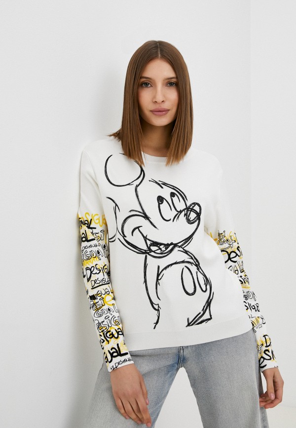 

Джемпер Desigual, Белый, MICKEY