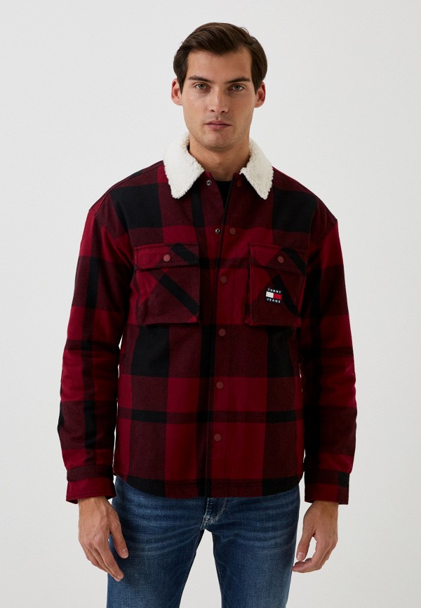 

Куртка утепленная Tommy Jeans, Красный