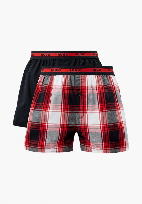 

Трусы 2 шт. Hugo, Разноцветный, WOVEN BOXER TWINPACK
