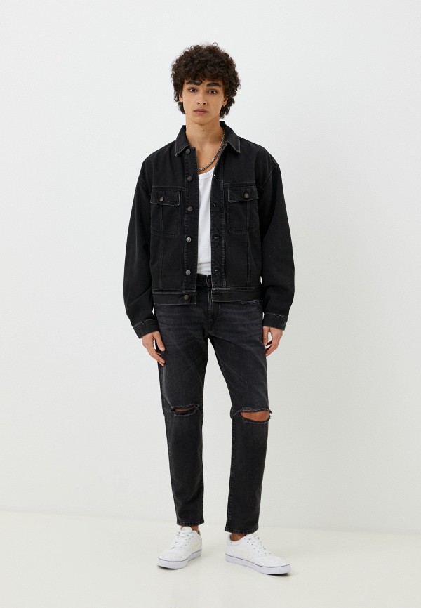 Куртка джинсовая Diesel черный, размер 48, фото 2