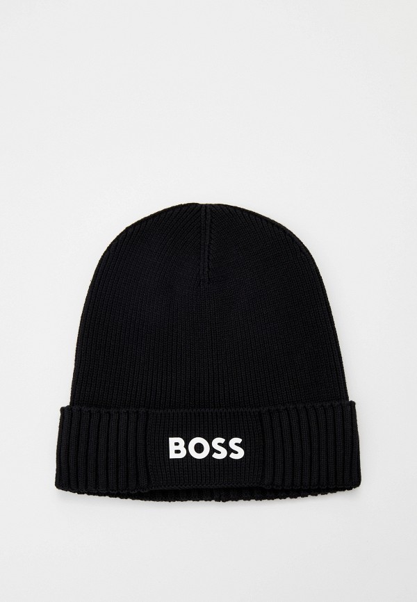 

Шапка Boss, Черный, Asic_Beanie-X