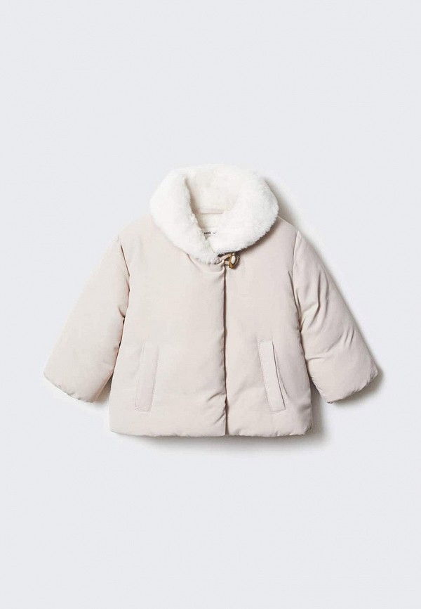 

Куртка утепленная Mango Kids, Бежевый, KIRA