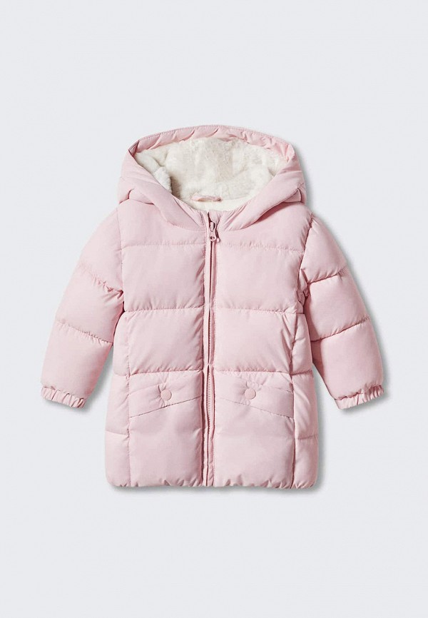 

Куртка утепленная Mango Kids, Розовый, JULONG5