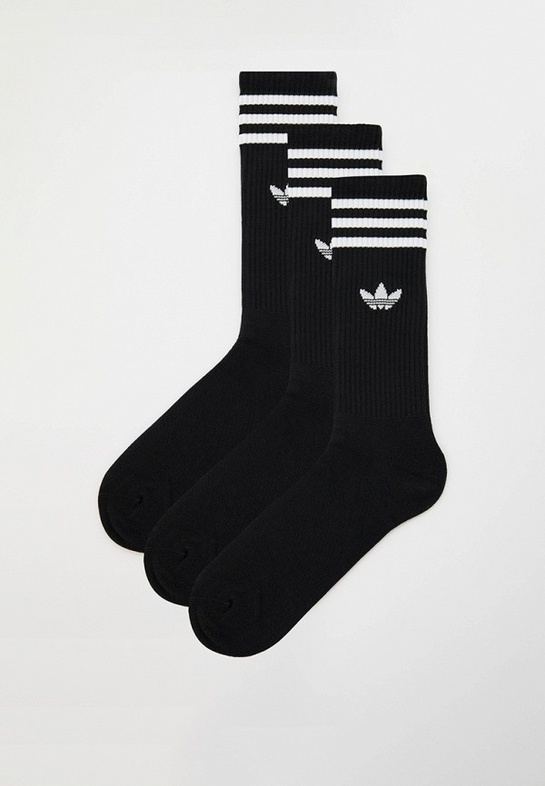 

Носки 3 пары adidas Originals, Черный, SOLID CREW SOCK