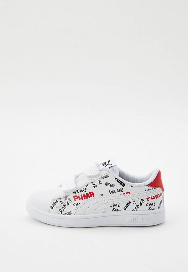 

Кеды PUMA, Белый, Puma Smash v2 Brand Love VPS