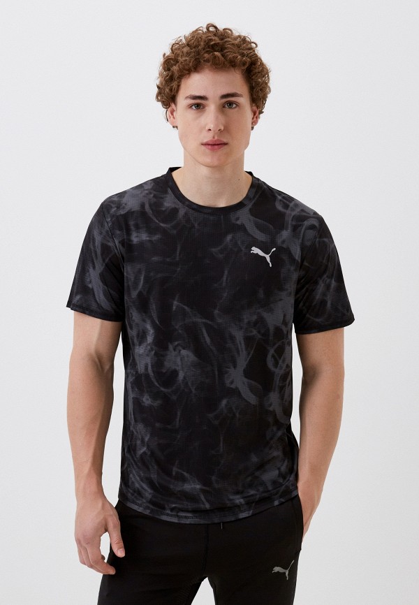 

Футболка спортивная PUMA, Черный, RUN FAVORITE AOP GRAPHIC TEE
