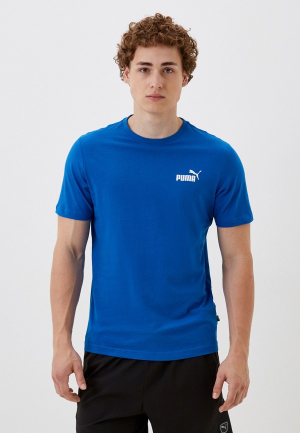 

Футболка PUMA, Синий, ESS Small Logo Tee