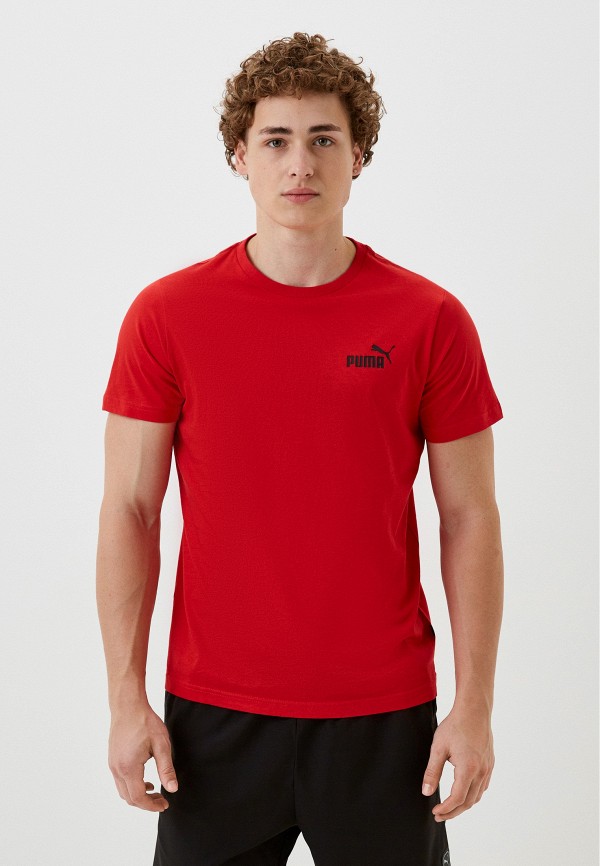 

Футболка PUMA, Красный, ESS Small Logo Tee