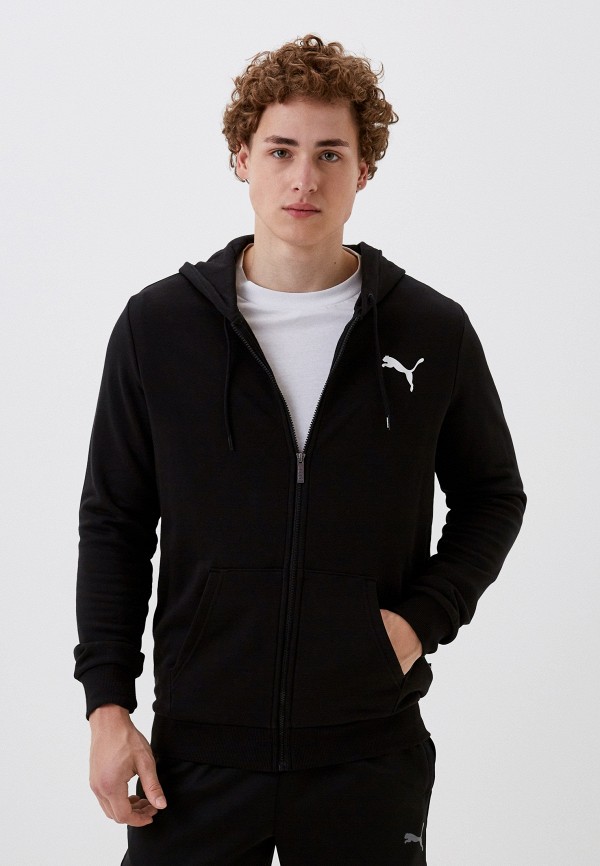

Толстовка PUMA, Черный, ESS Small Logo FZ Hoodie