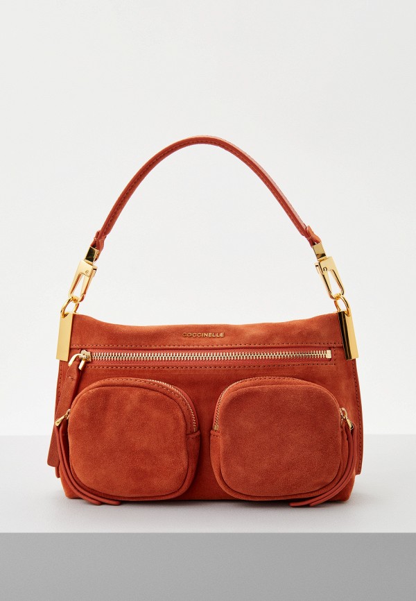 

Сумка Coccinelle, Оранжевый, COCCINELLEHYLE SUEDE