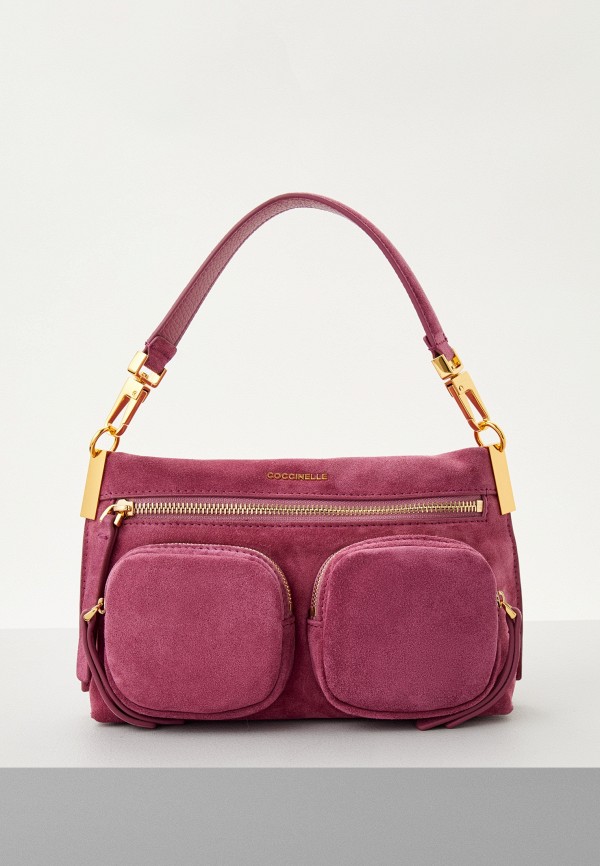 

Сумка Coccinelle, Розовый, COCCINELLEHYLE SUEDE