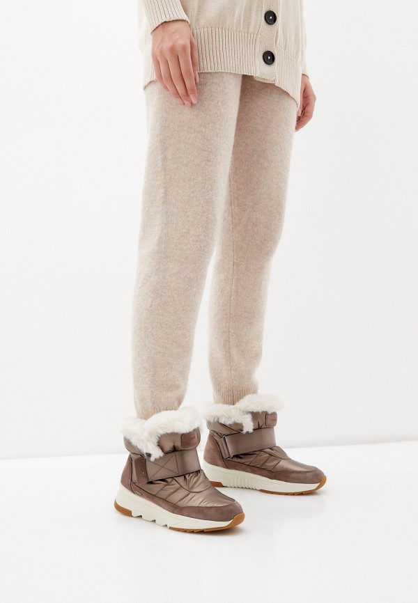 Дутики Geox коричневый, размер 38, фото 7