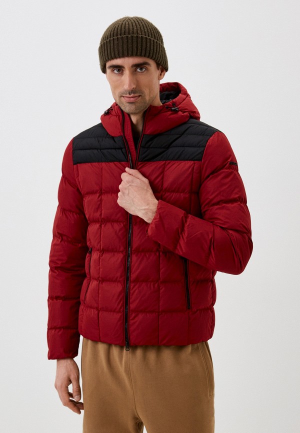 Куртка утепленная Geox красного цвета