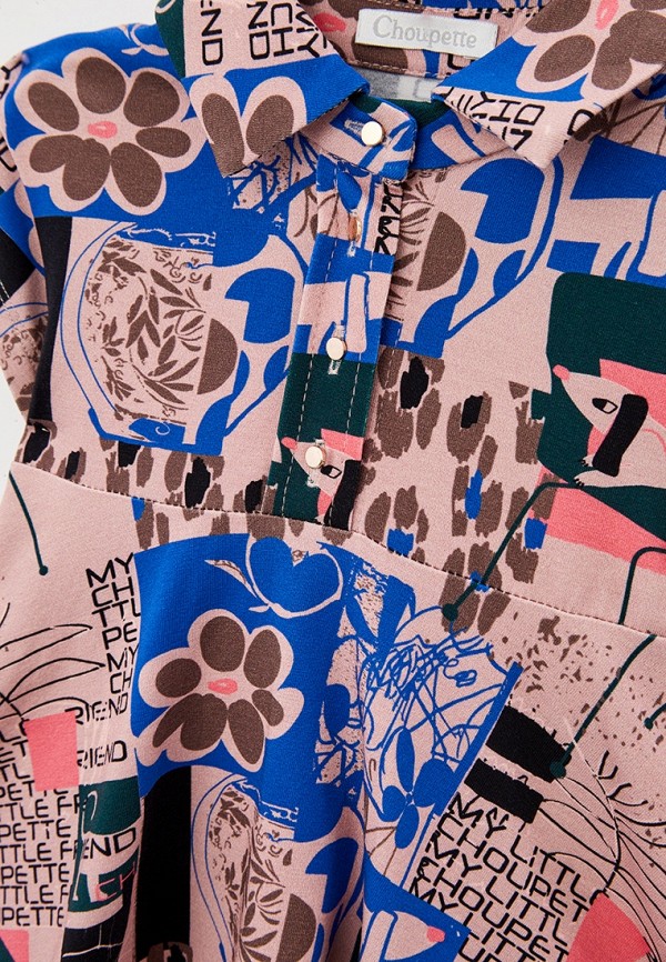 Платье Choupette разноцветный, размер 104, фото 3