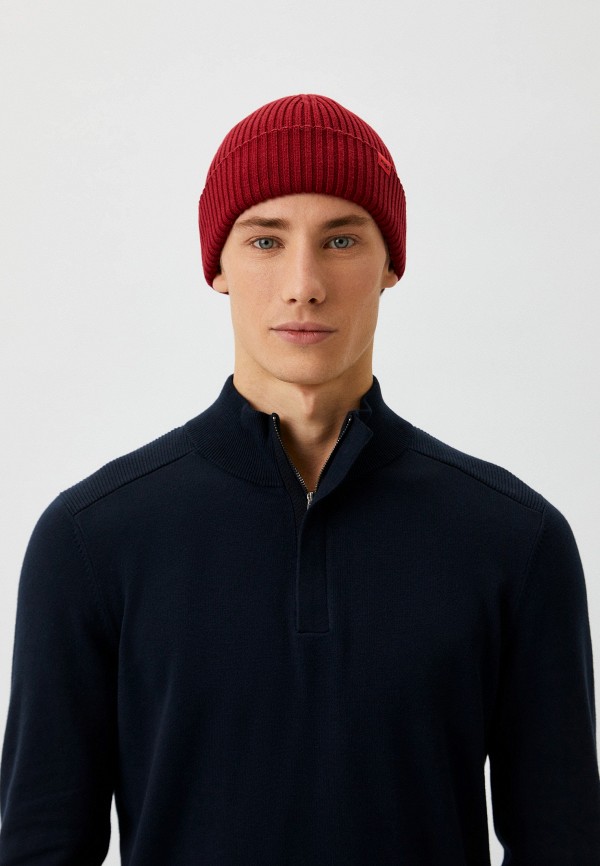 Шапка Hugo бордовый, размер 00, фото 4