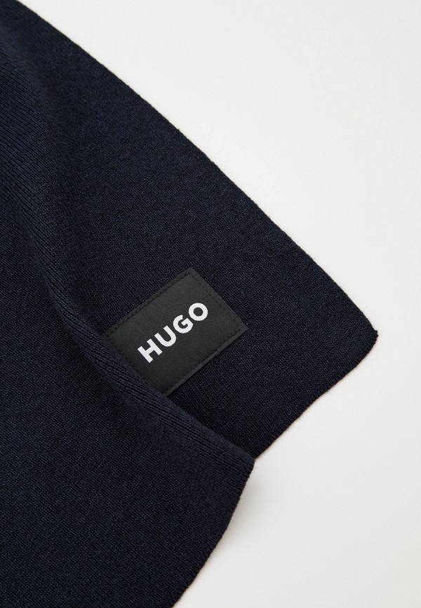 Шарф Hugo синий, размер 00, фото 3