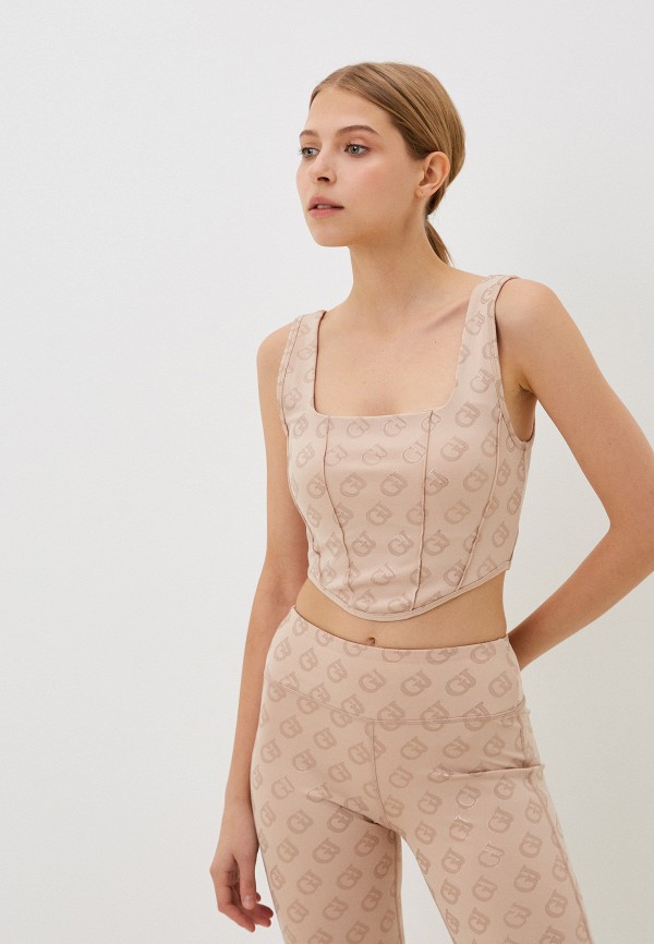 

Топ спортивный Guess, Бежевый, GJ