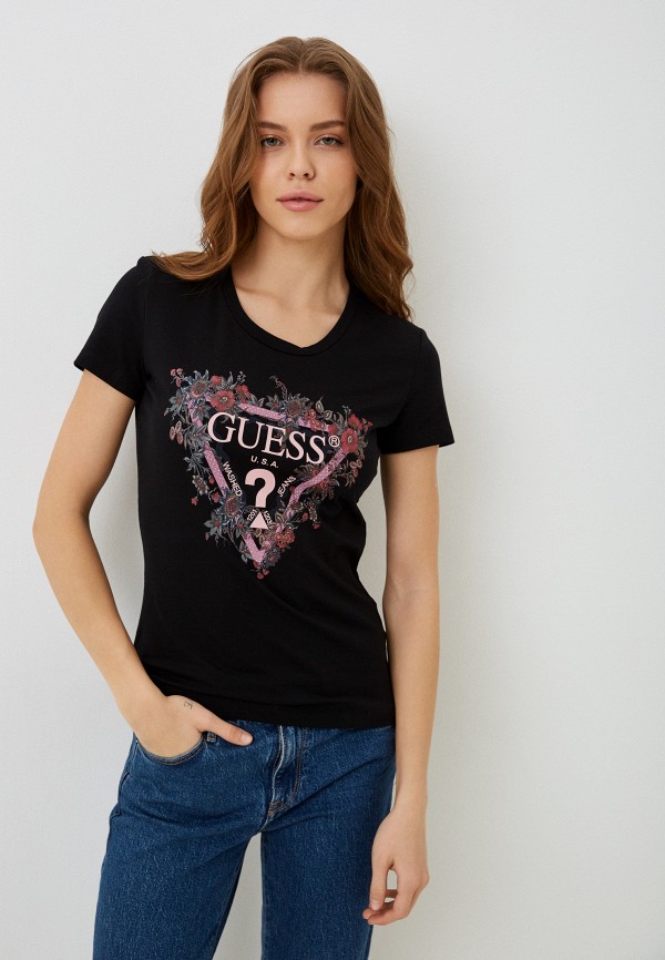 

Футболка Guess, Черный