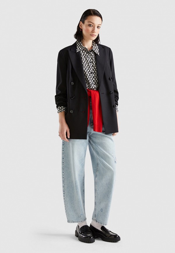 Жакет United Colors of Benetton черный, размер 48, фото 2