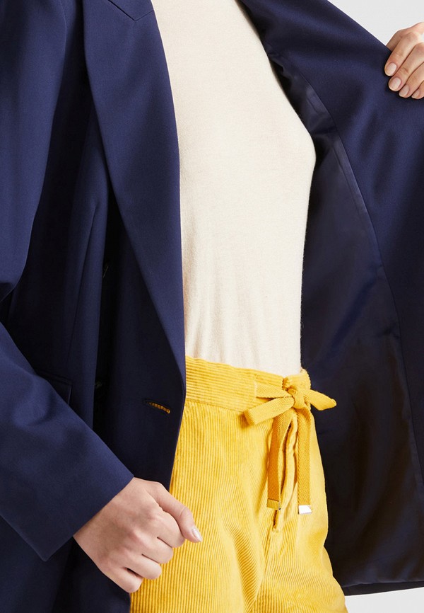 Жакет United Colors of Benetton синий, размер 42, фото 4